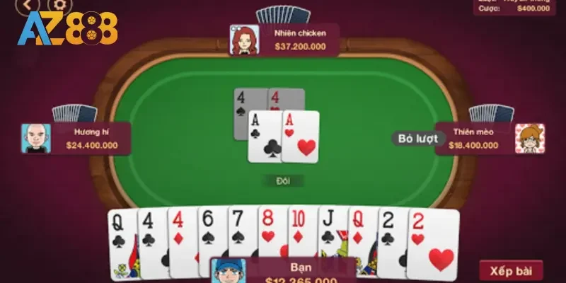 Mẹo chơi tiến lên miền Nam AZ888 thắng lớn
